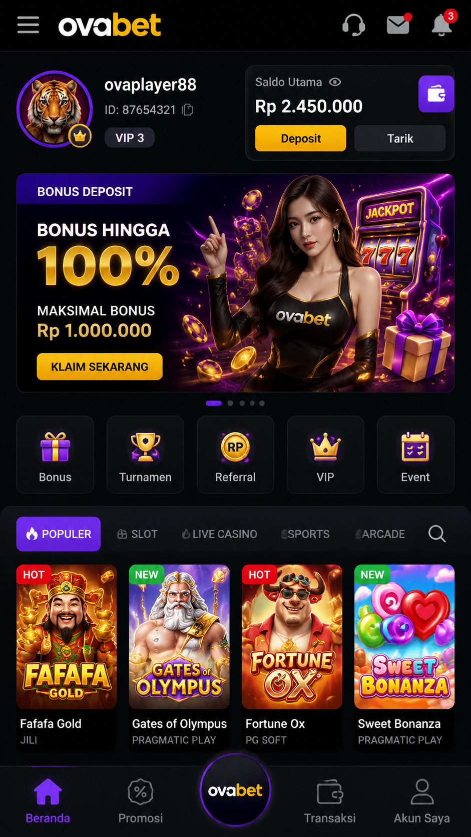 Screenshot 3 ovabet